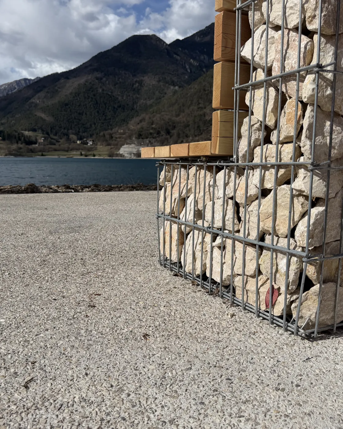 Levocell Molina di Ledro – Pavimentazione esterna effetto naturale in montagna