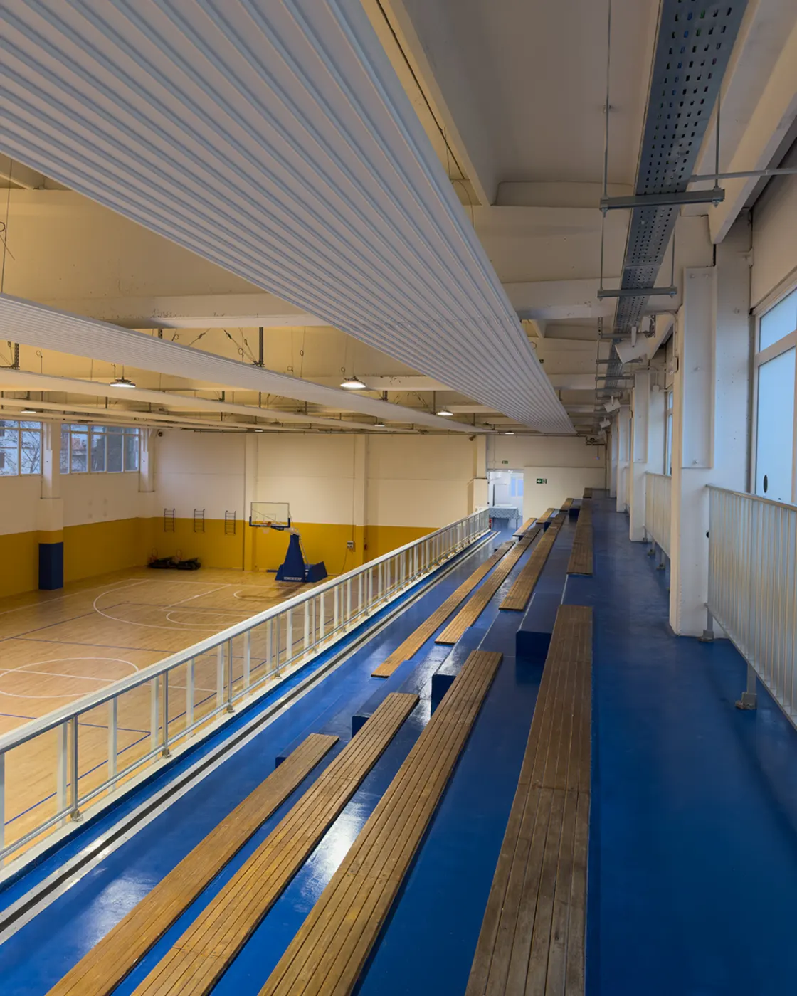 Resina per interni Piumazzo: pavimento sportivo per palestra