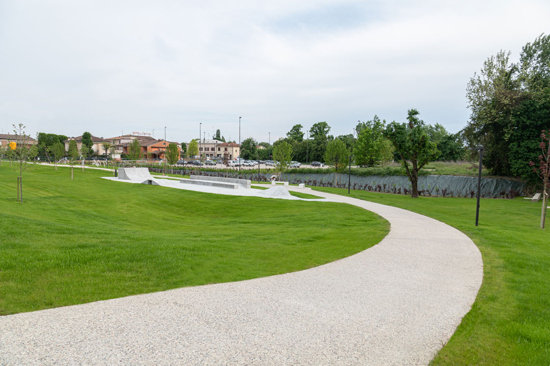 Ghiaino lavato Reggiolo (RE): il parco della rocca